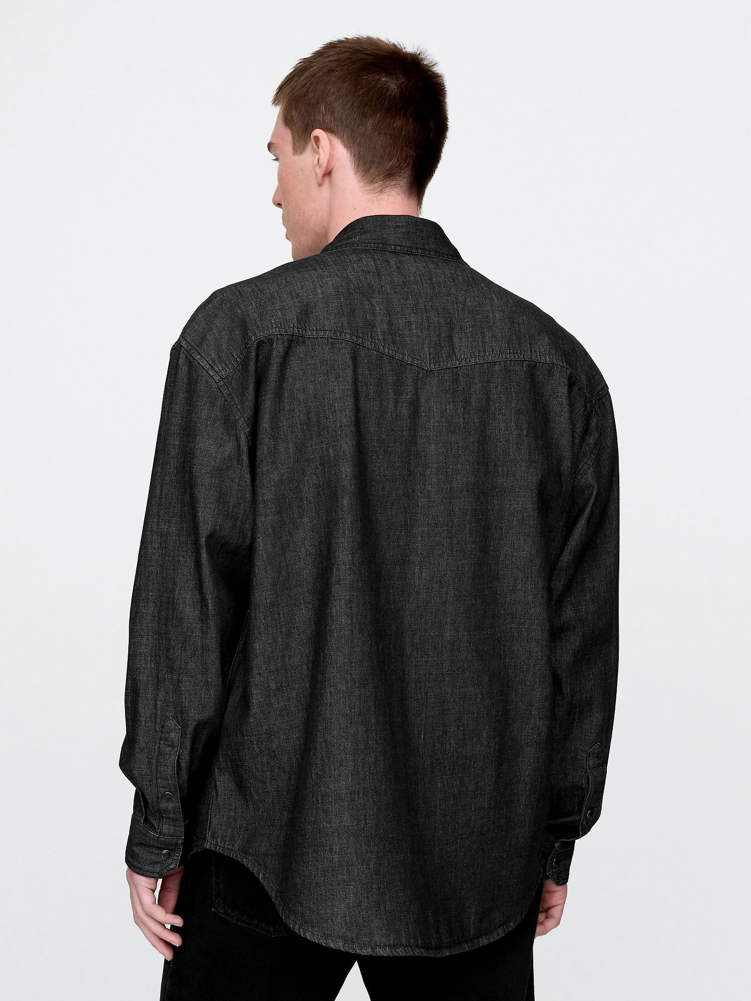 Classic denim western shirt