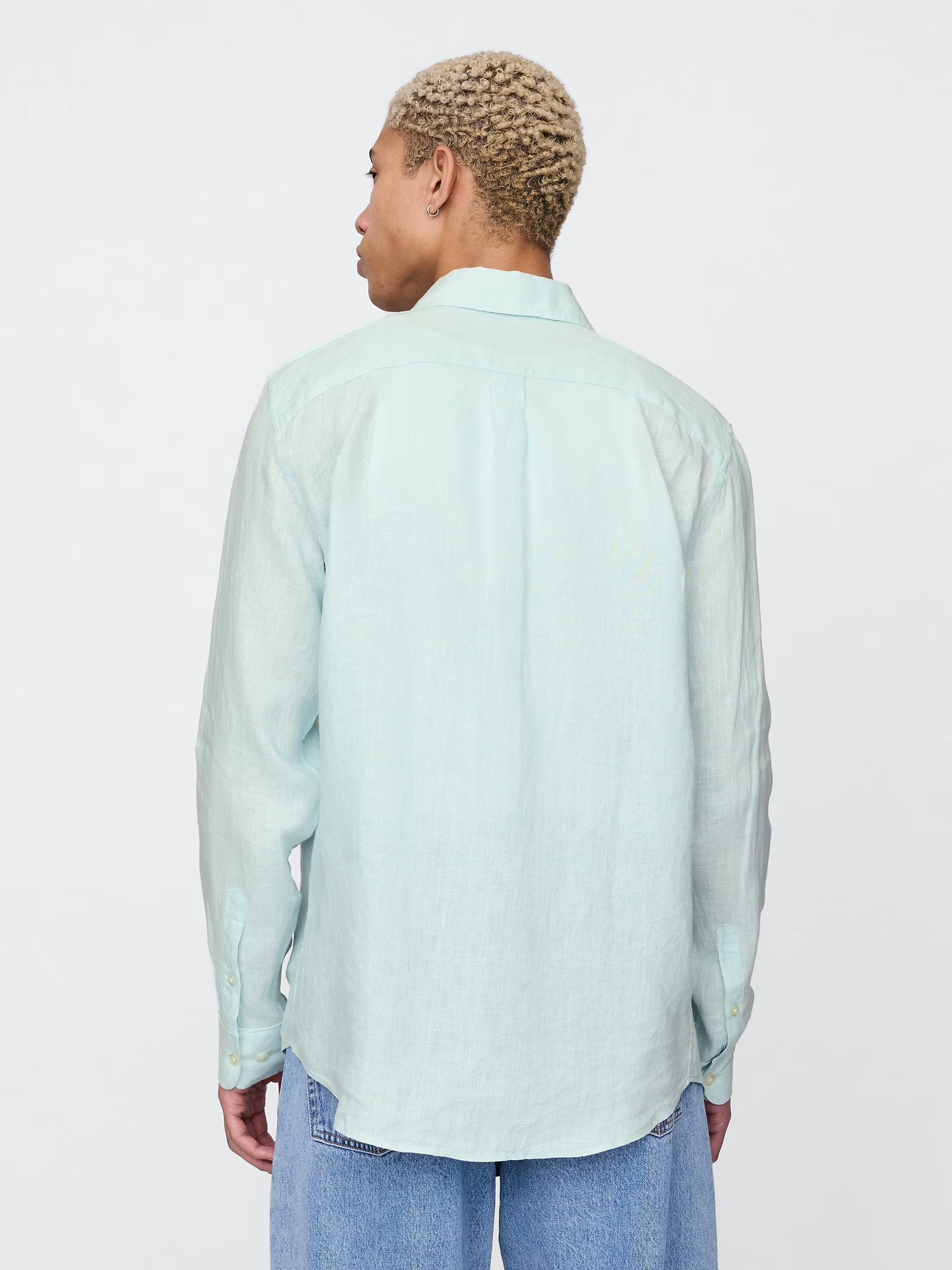 Classic oversized linen shirt