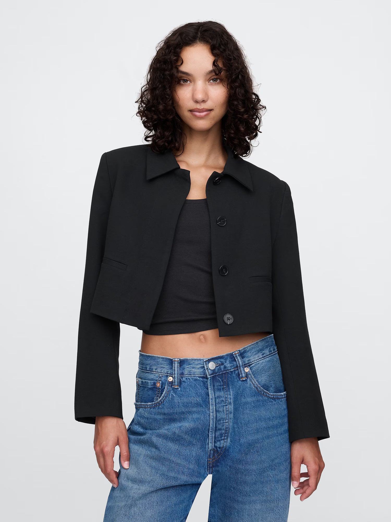 Cropped jacket