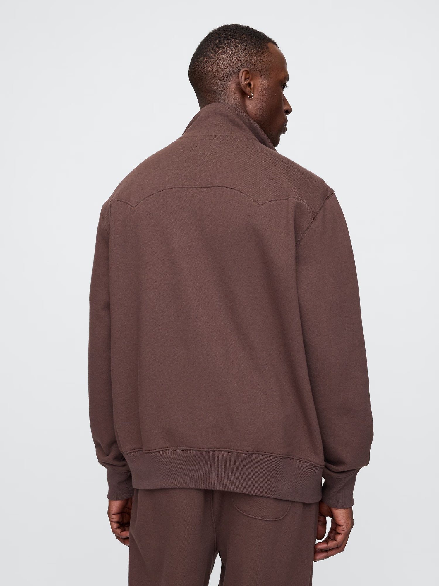 Heavyweight track jacket