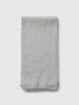Knit winter scarf