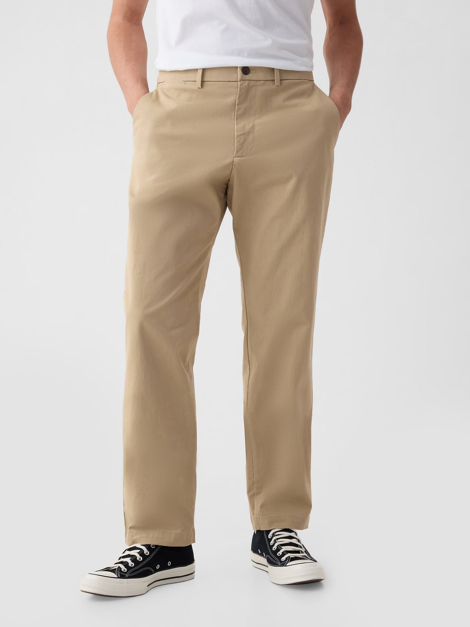 Modern khakis in relaxed fit