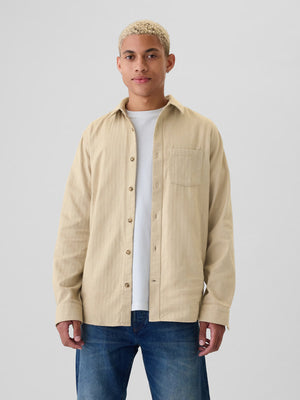 Luxury flannel check shirt