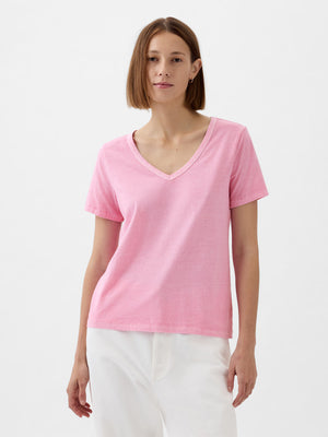 Minimalist organic cotton t-shirt