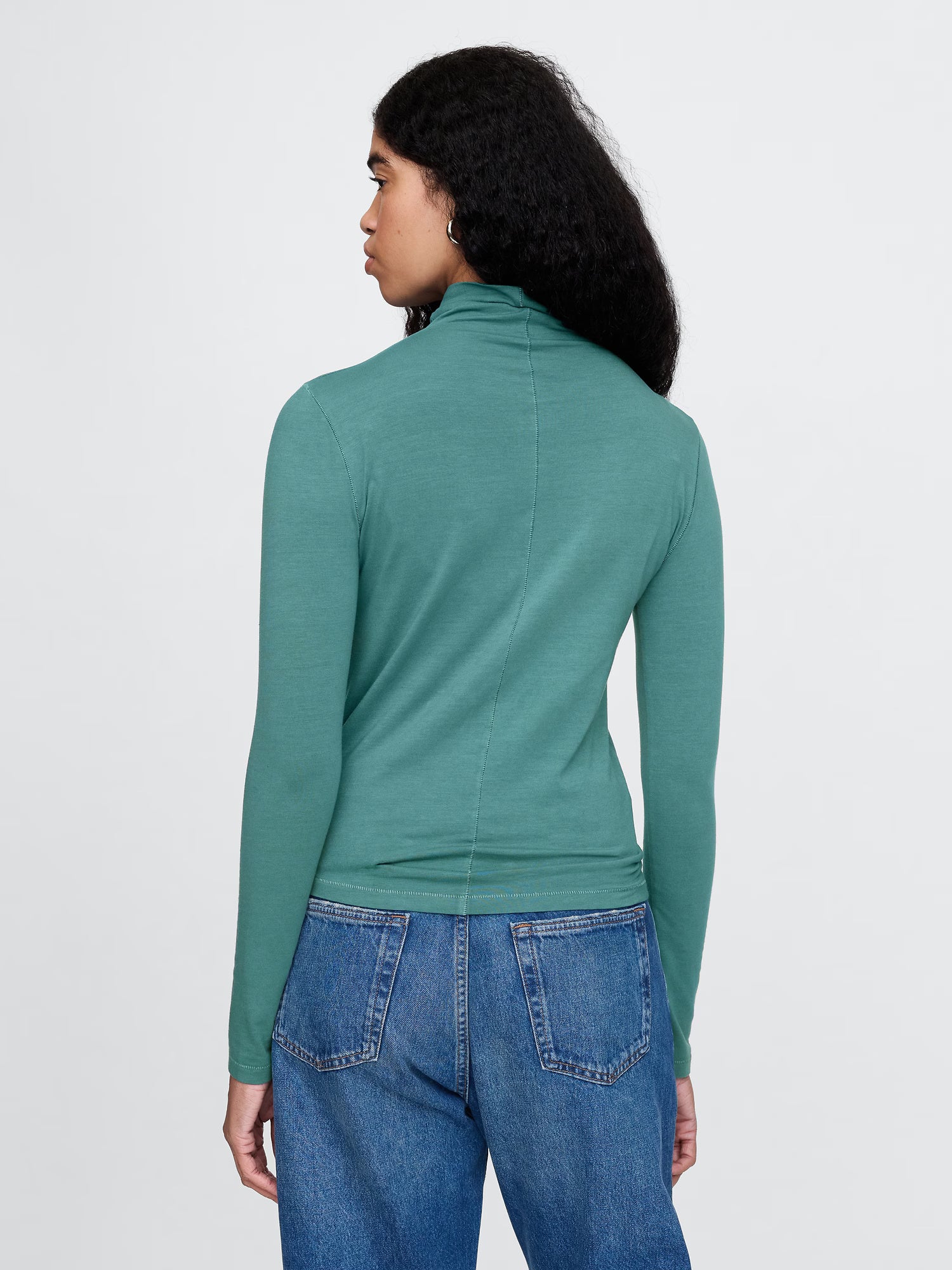 Moores green turtleneck sweater