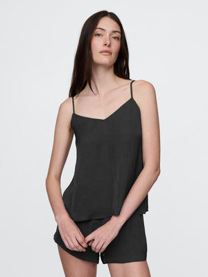 Satin PJ cami
