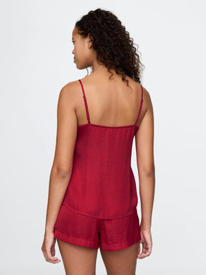Satin PJ cami