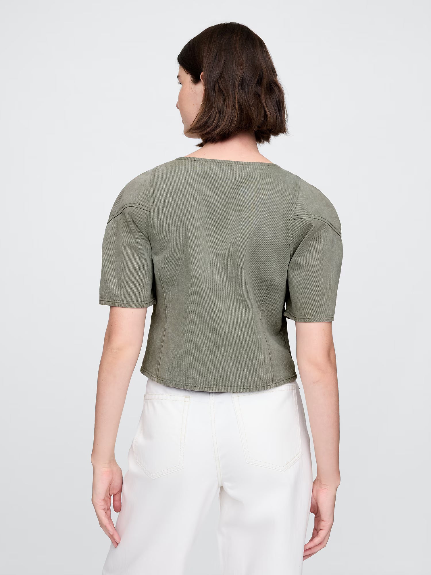 Elegant asymmetrical top