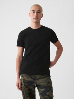 Black golf performance polo