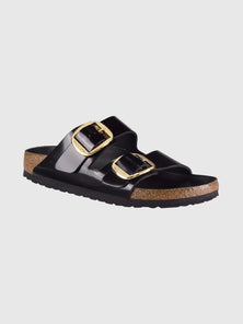 Luxe double-buckle sandals