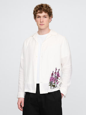 Classic oversized linen shirt