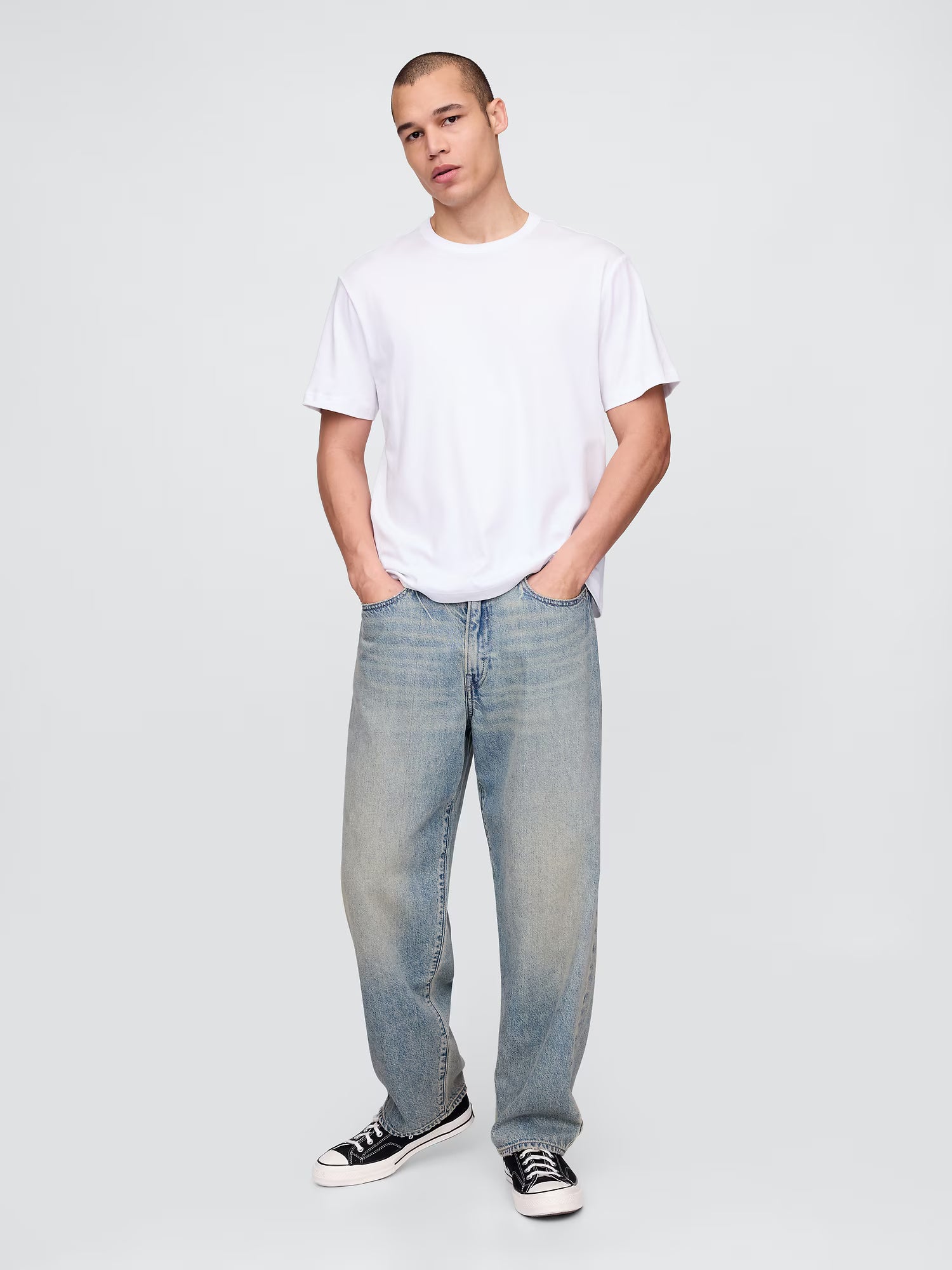 Cotton relaxed t-shirt