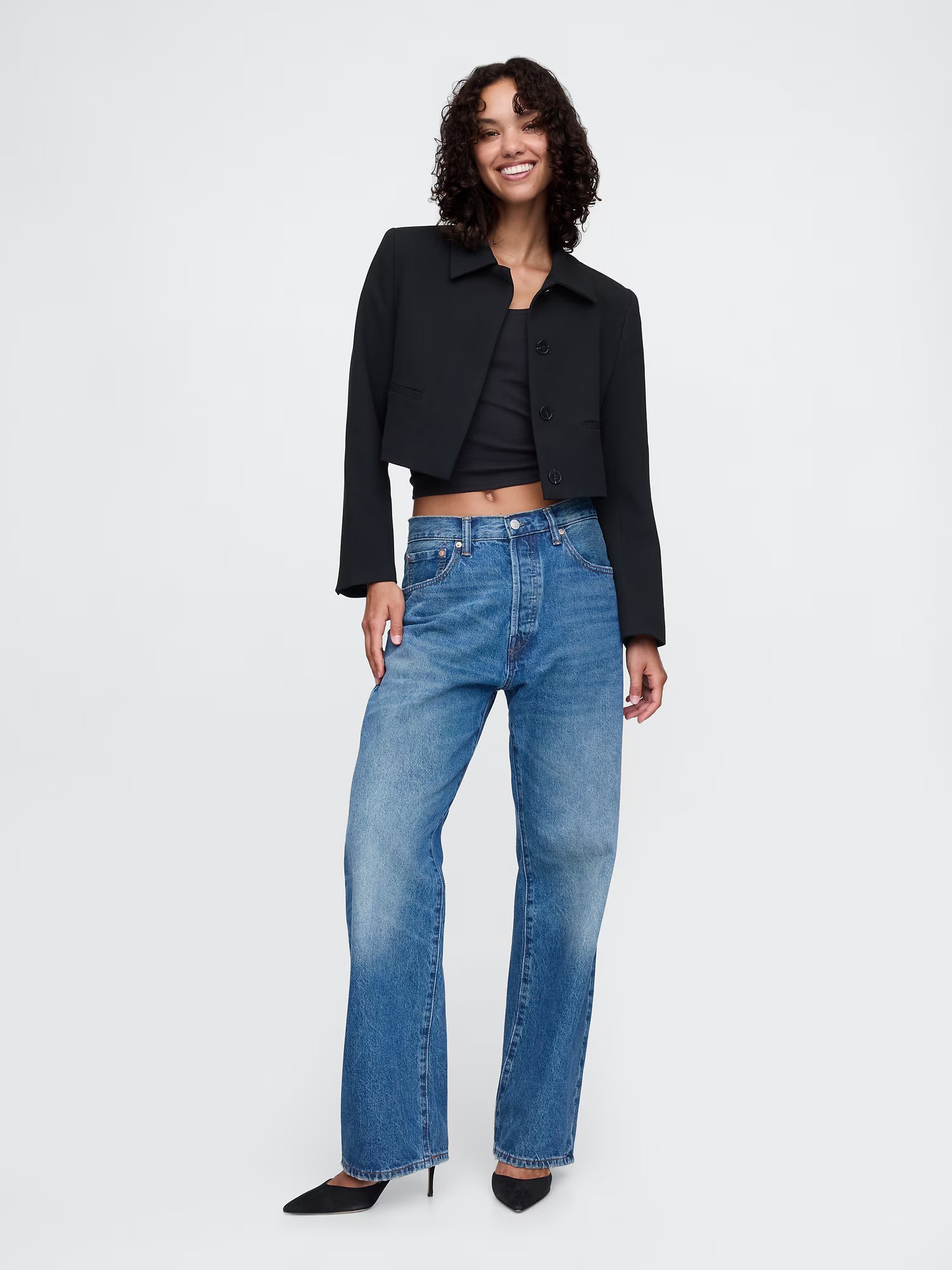 Cropped jacket
