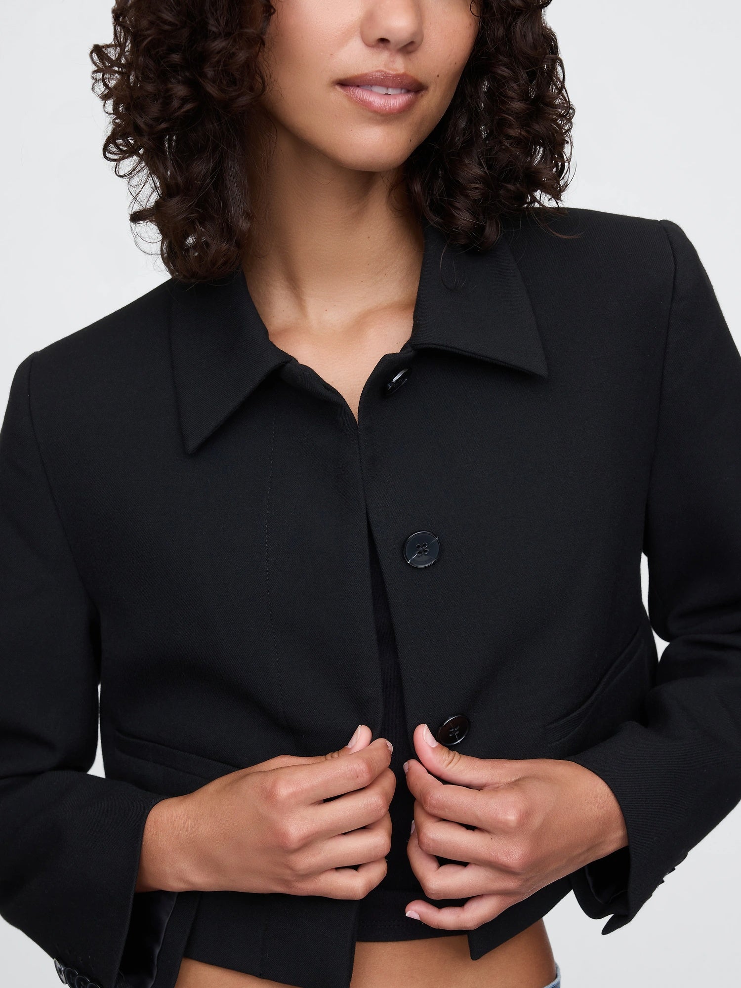 Cropped jacket