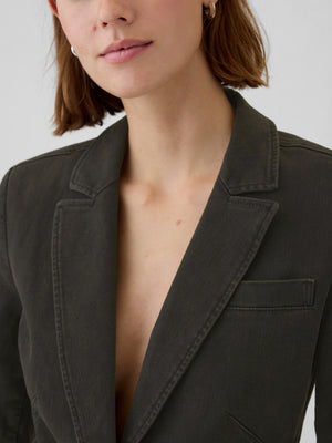Denim blazer
