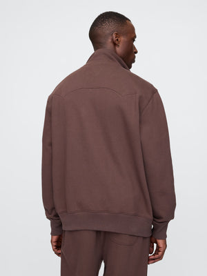 Heavyweight track jacket