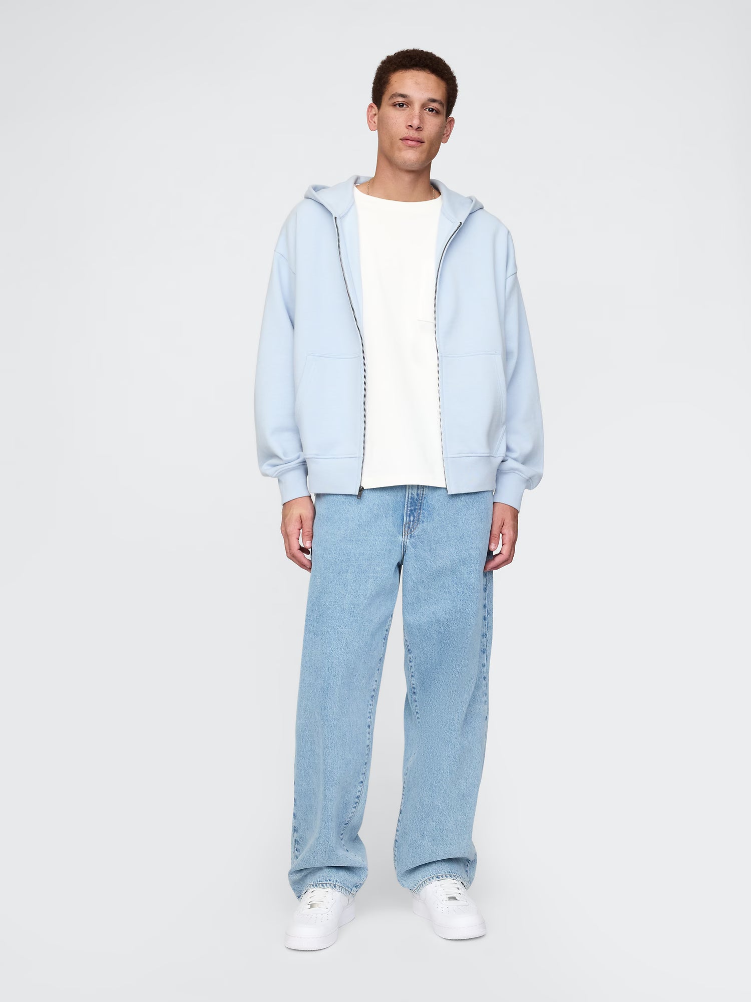 Heavyweight zip hoodie