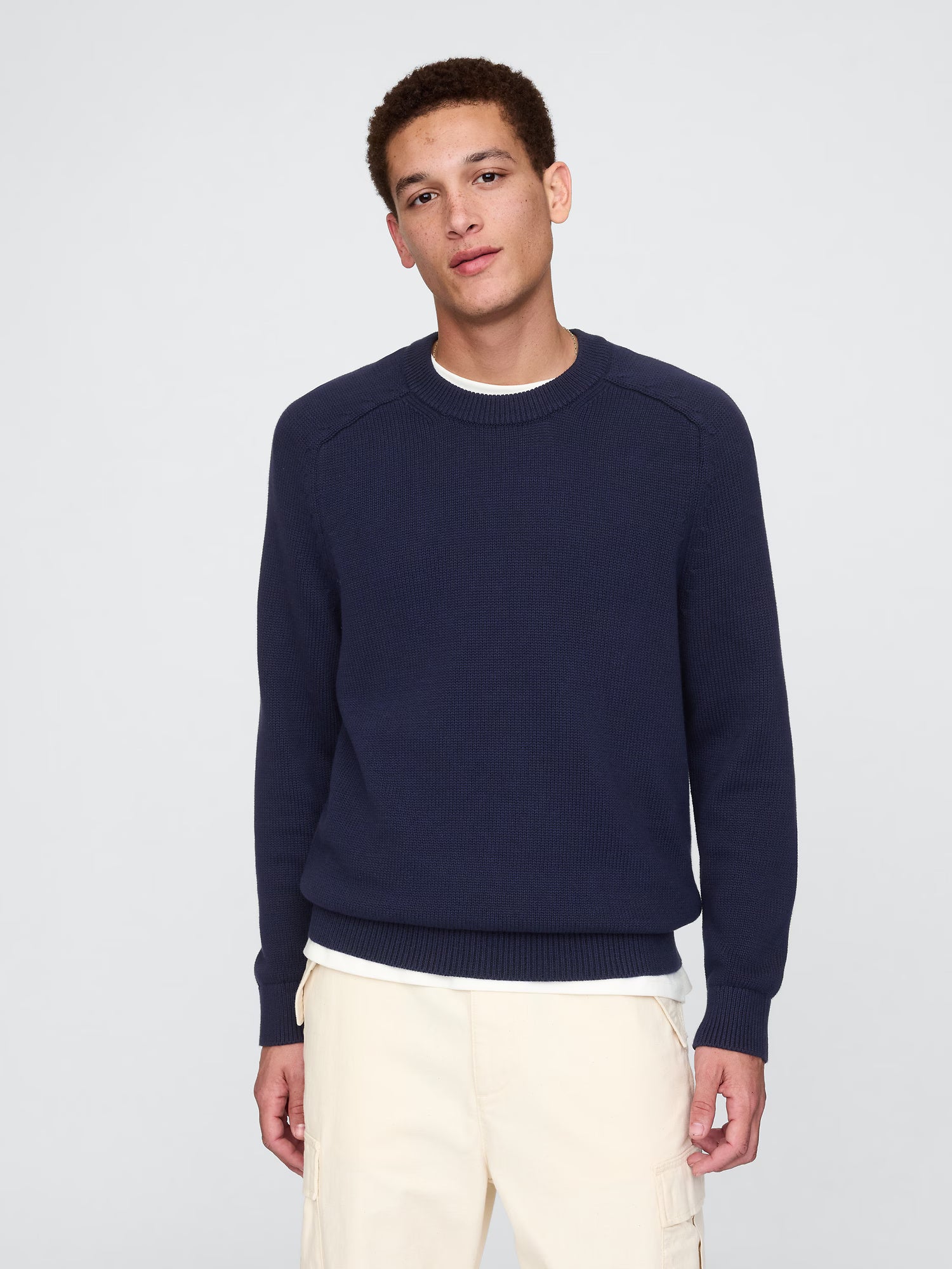 Cozyknit ribbed sweater