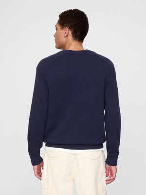 Cozyknit ribbed sweater