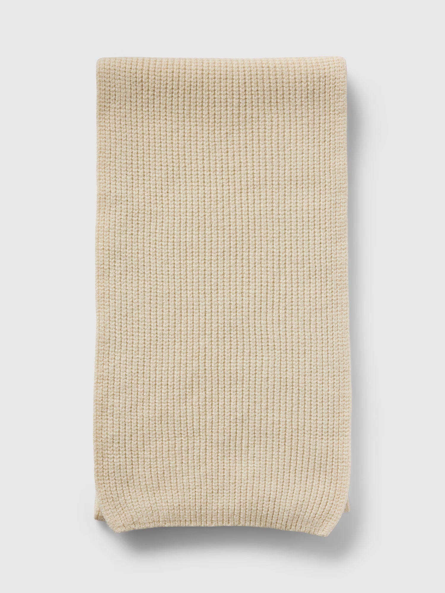 Knit winter scarf