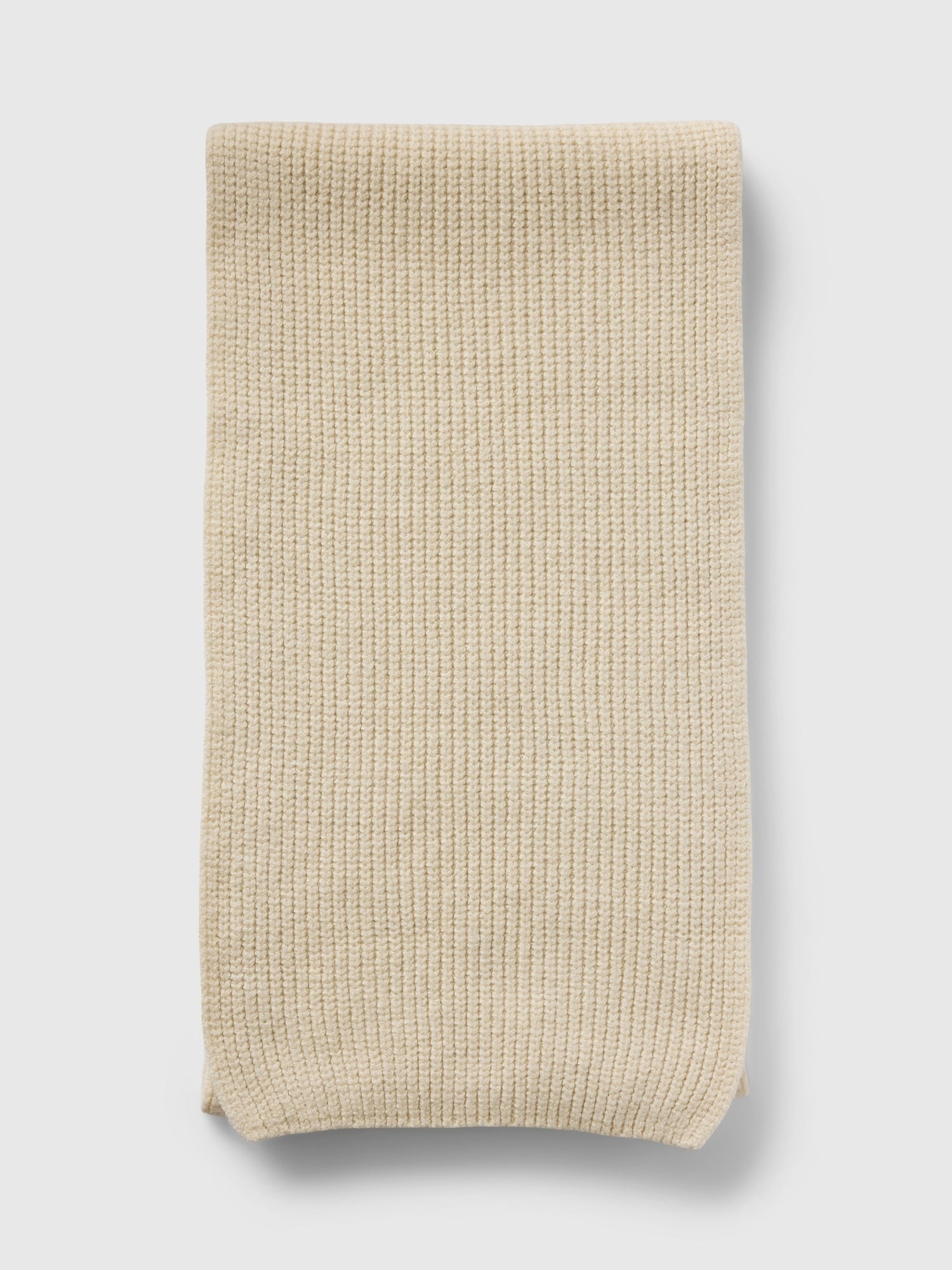 Knit winter scarf