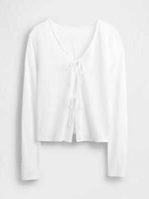 Linen casual tunic top