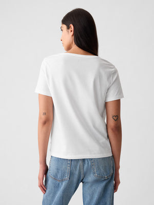 Minimalist organic cotton t-shirt