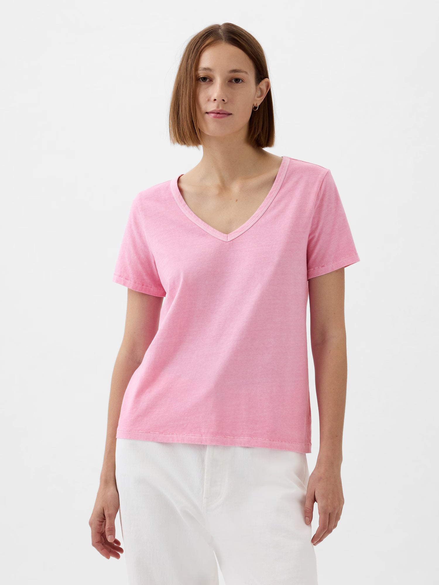 Minimalist organic cotton t-shirt