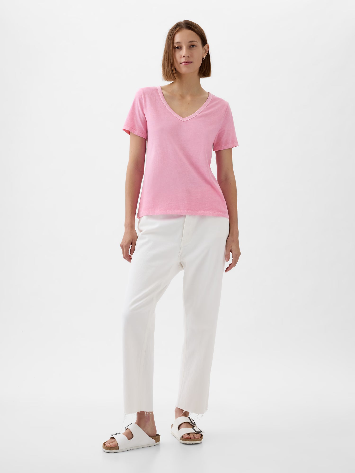 Minimalist organic cotton t-shirt