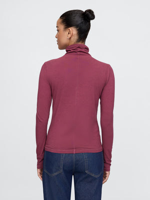 Minimalist turtleneck sweater