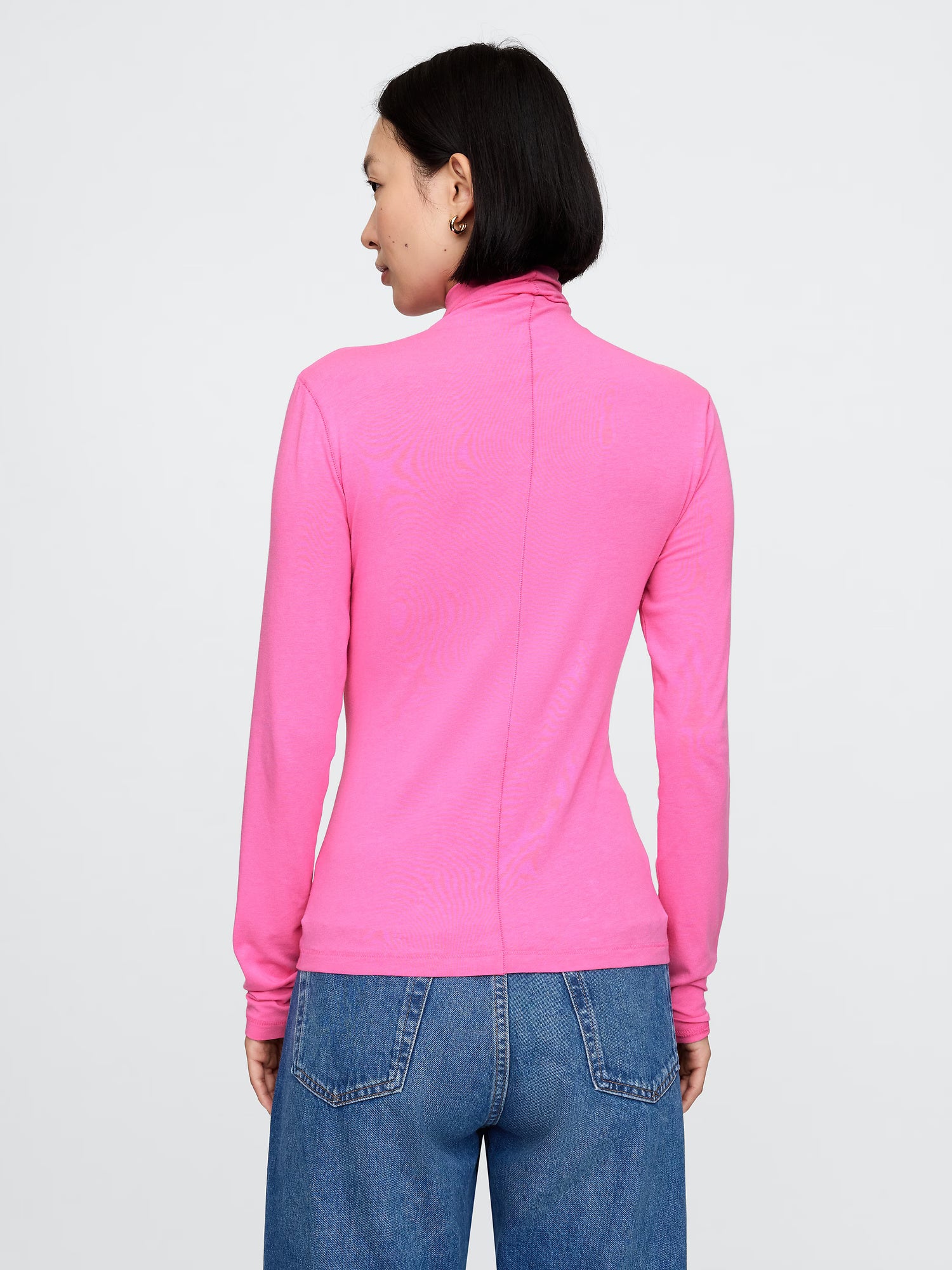 Minimalist turtleneck sweater