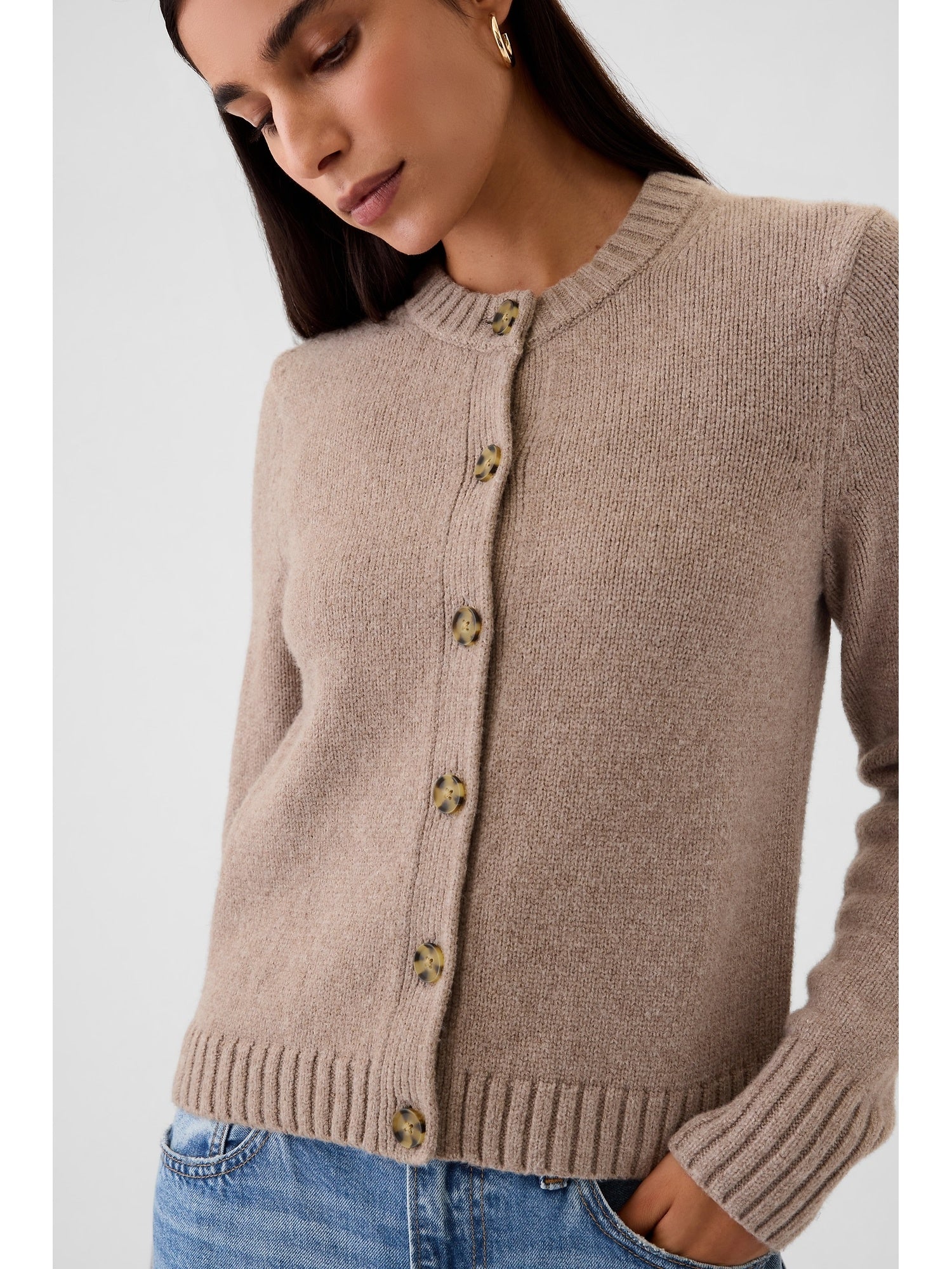 Modern merino wool pullover
