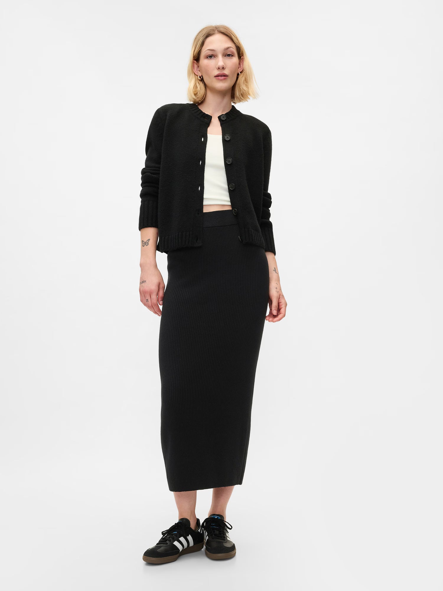 Modern merino wool pullover