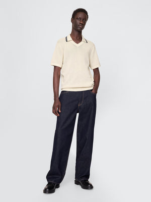 Modern short sleeve polo shirt