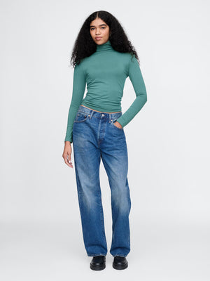 Moores green turtleneck sweater