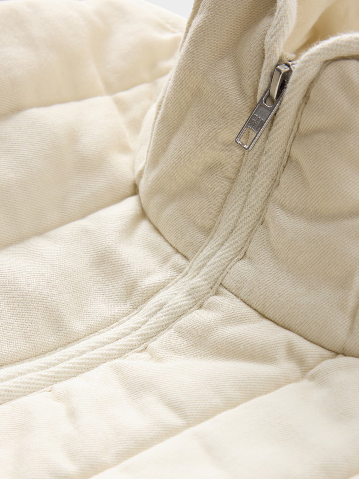 Oversized quilted liner jacket