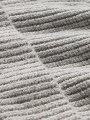 Ribbed chenille beanie