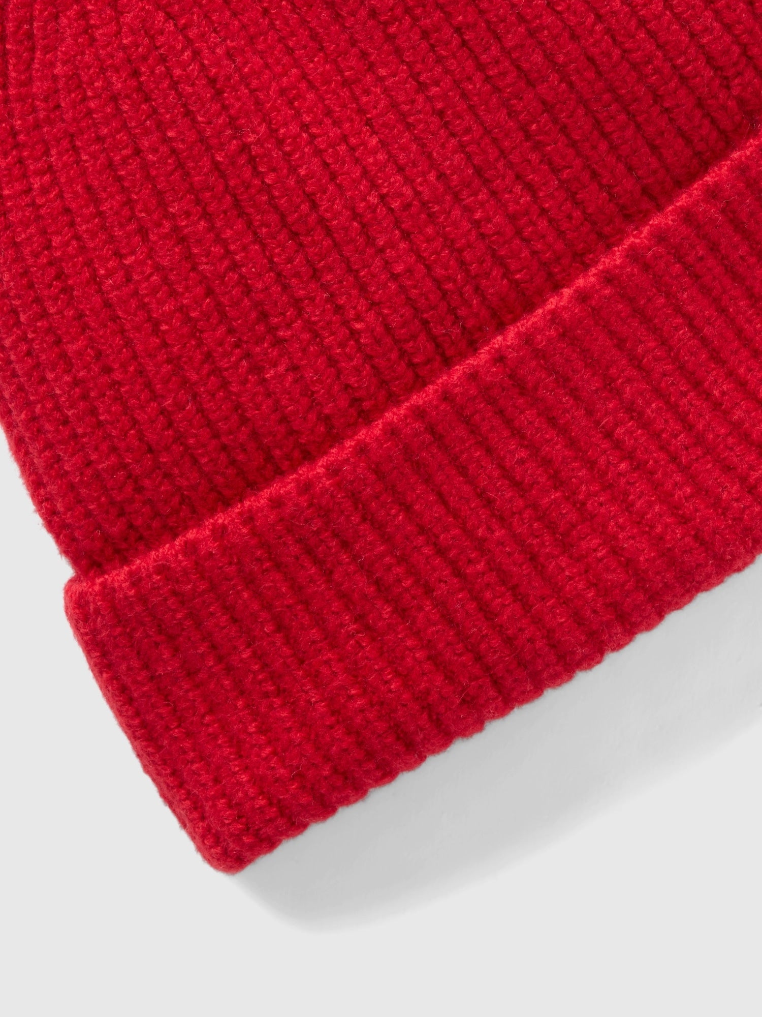 Ribbed chenille beanie