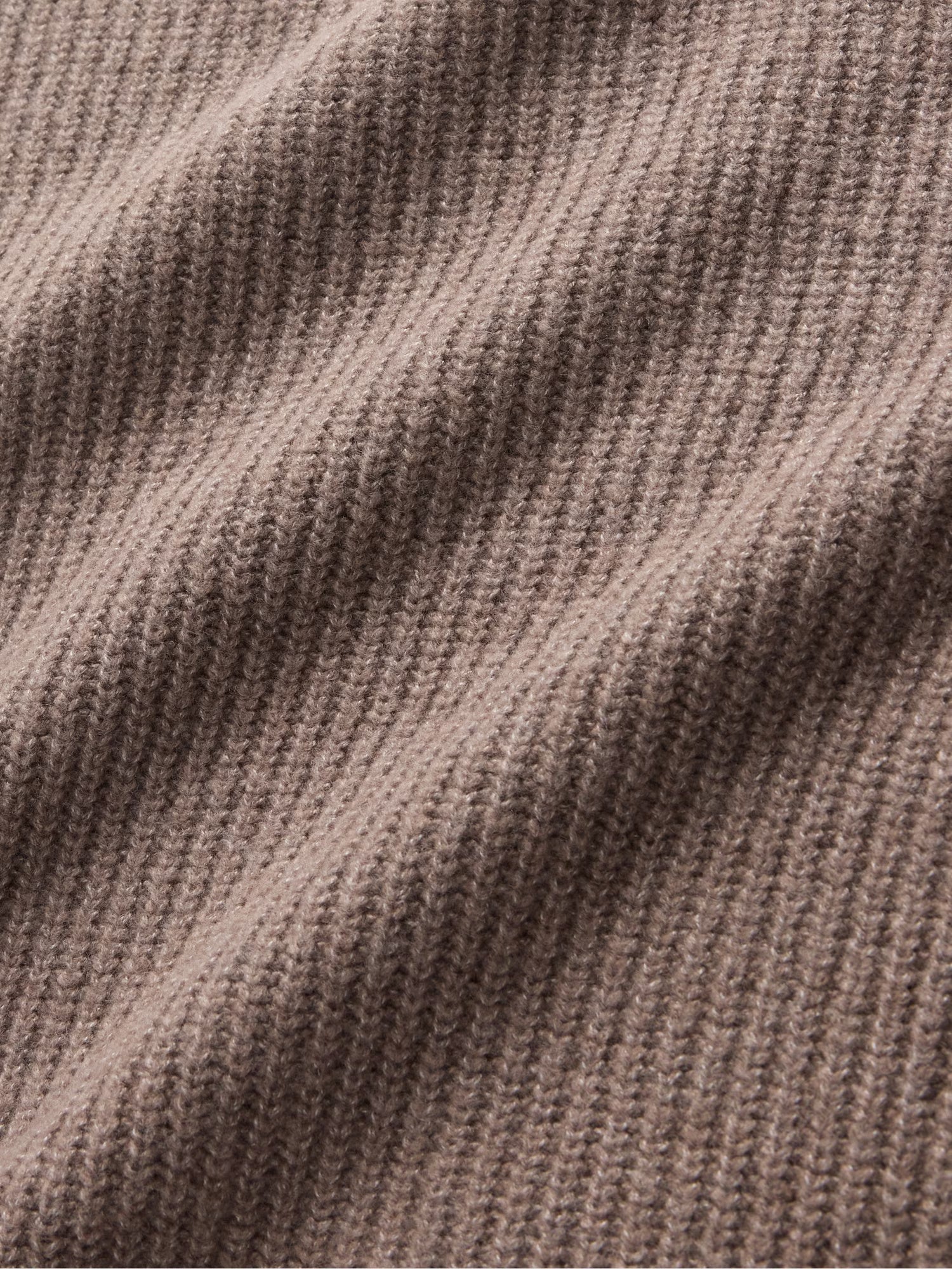 Softblend ribbed turtleneck sweater - Holiday brown