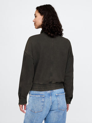 Terry bomber jacket