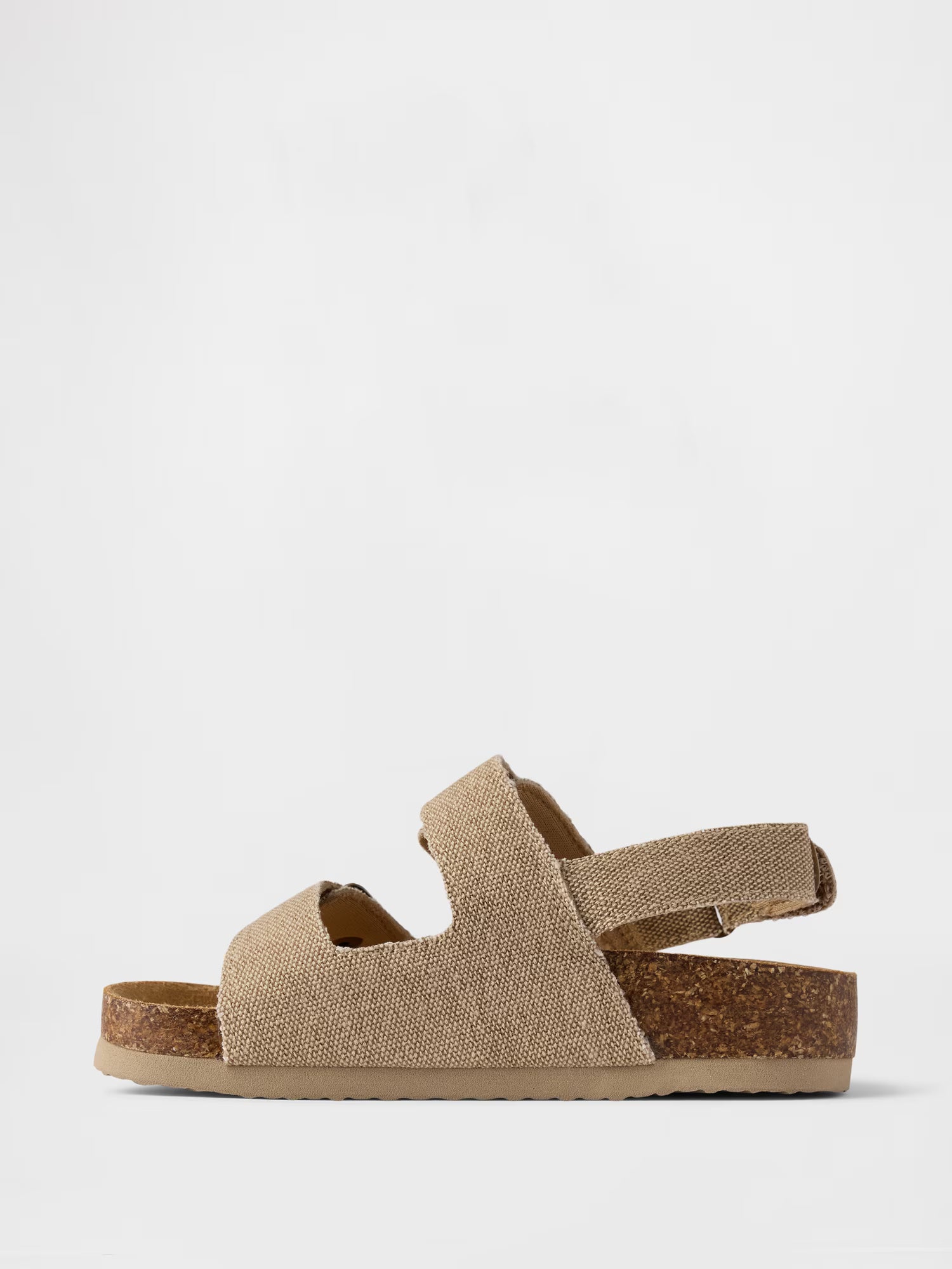 Toddler buckle cork sandals