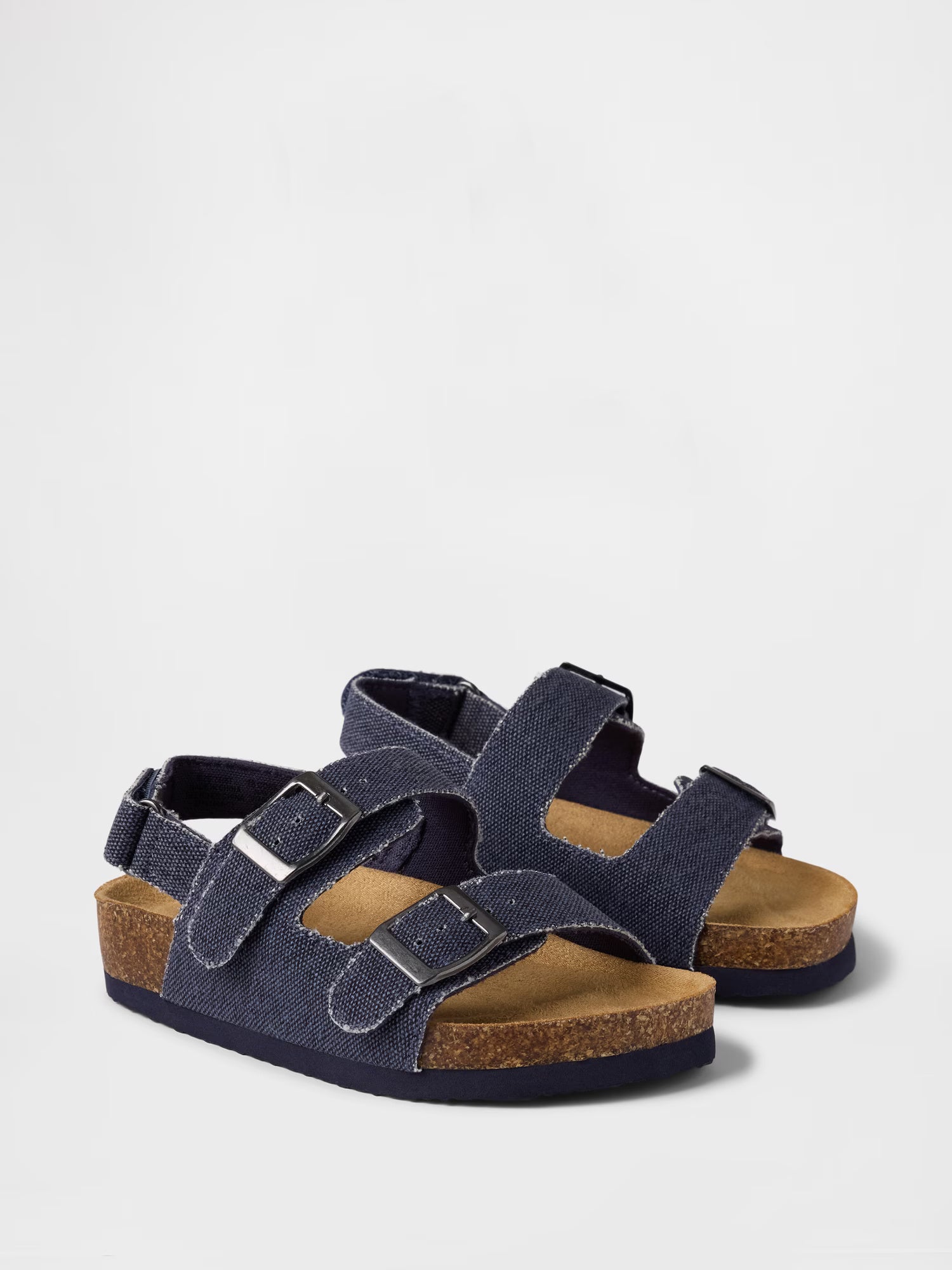 Toddler buckle cork sandals